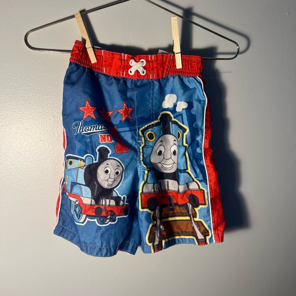 Thomas & Friends Blue and Red Kids vintage swim